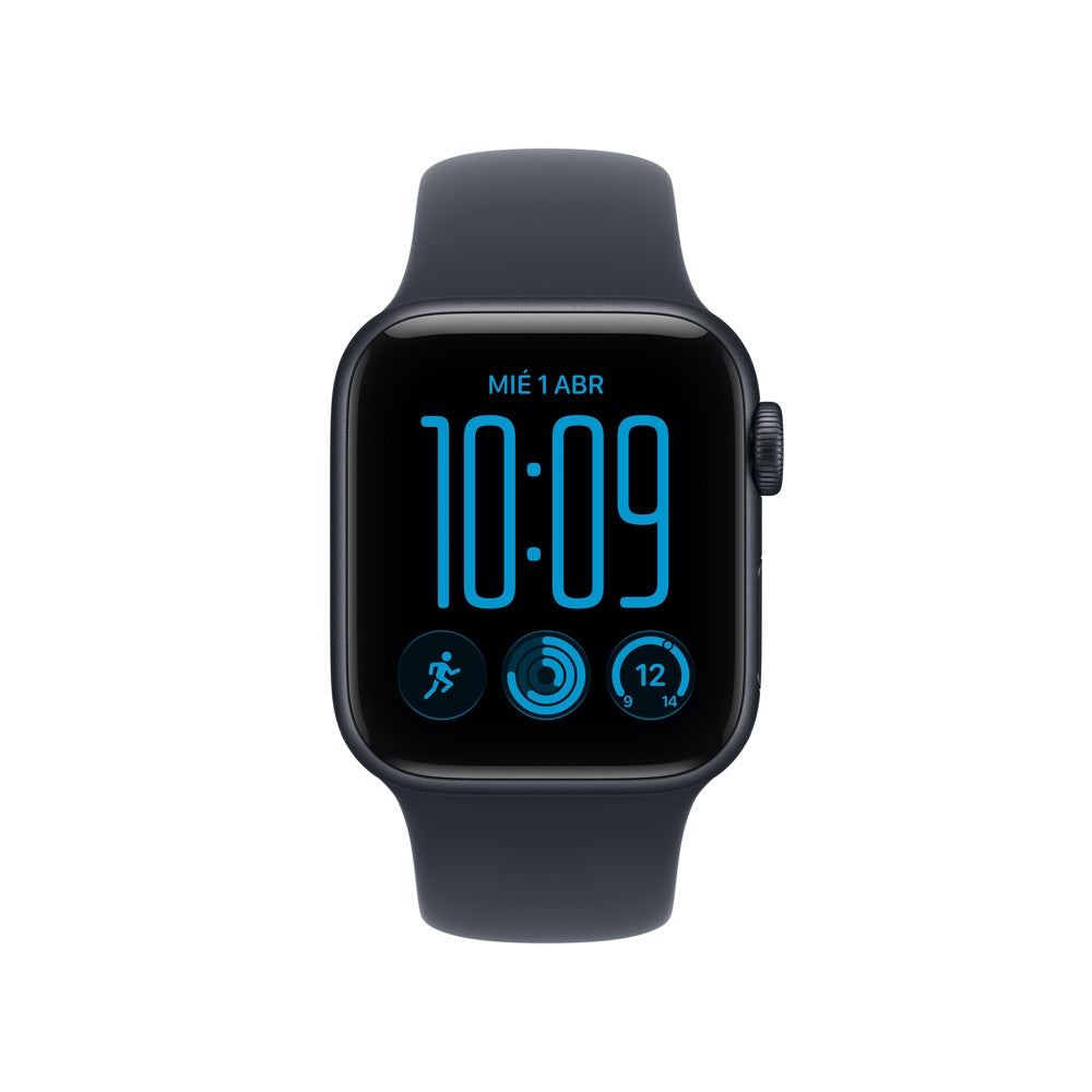 Apple_Watch_SE_3_GPS_caja_de_aluminio_color_medianoche_de_40_mm_correa_deportiva_azul_marino_S_M_Imagen_posicion_2_iShop_Costa_Rica