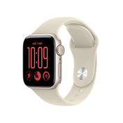 Apple_Watch_SE_3_GPS_caja_de_aluminio_blanco_estelar_de_40_mm_correa_deportiva_color_arena_S_M_Imagen_posicion_1_iShop_Costa_Rica