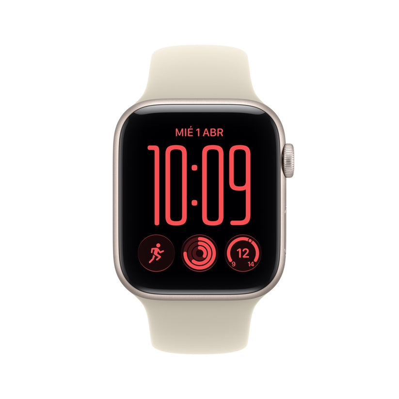 Apple_Watch_SE_3_GPS_caja_de_aluminio_blanco_estelar_de_44_mm_correa_deportiva_color_arena_M_L_Imagen_posicion_2_iShop_Costa_Rica