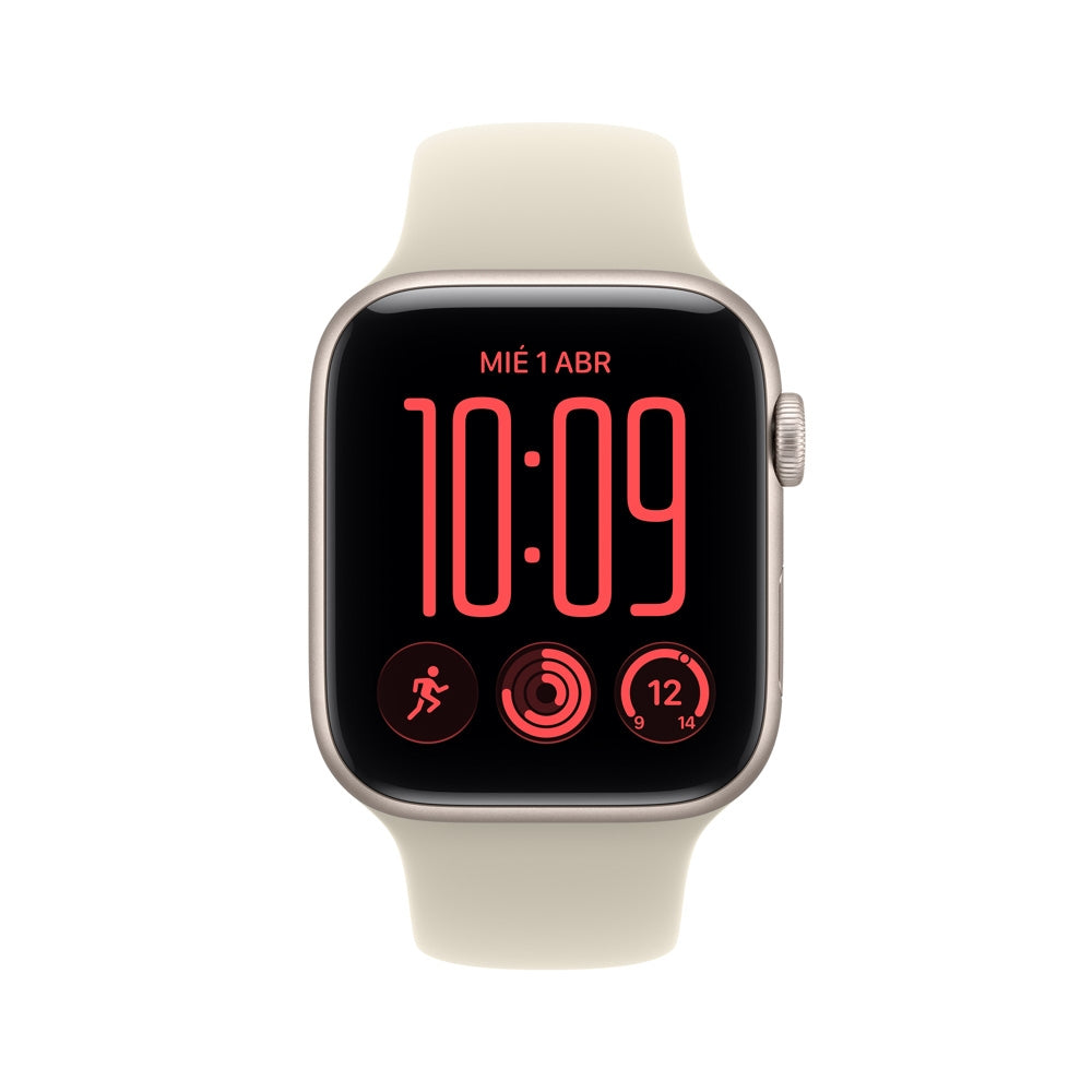 Apple_Watch_SE_3_GPS_caja_de_aluminio_blanco_estelar_de_44_mm_correa_deportiva_color_arena_S_M_Imagen_posicion_2_iShop_Costa_Rica