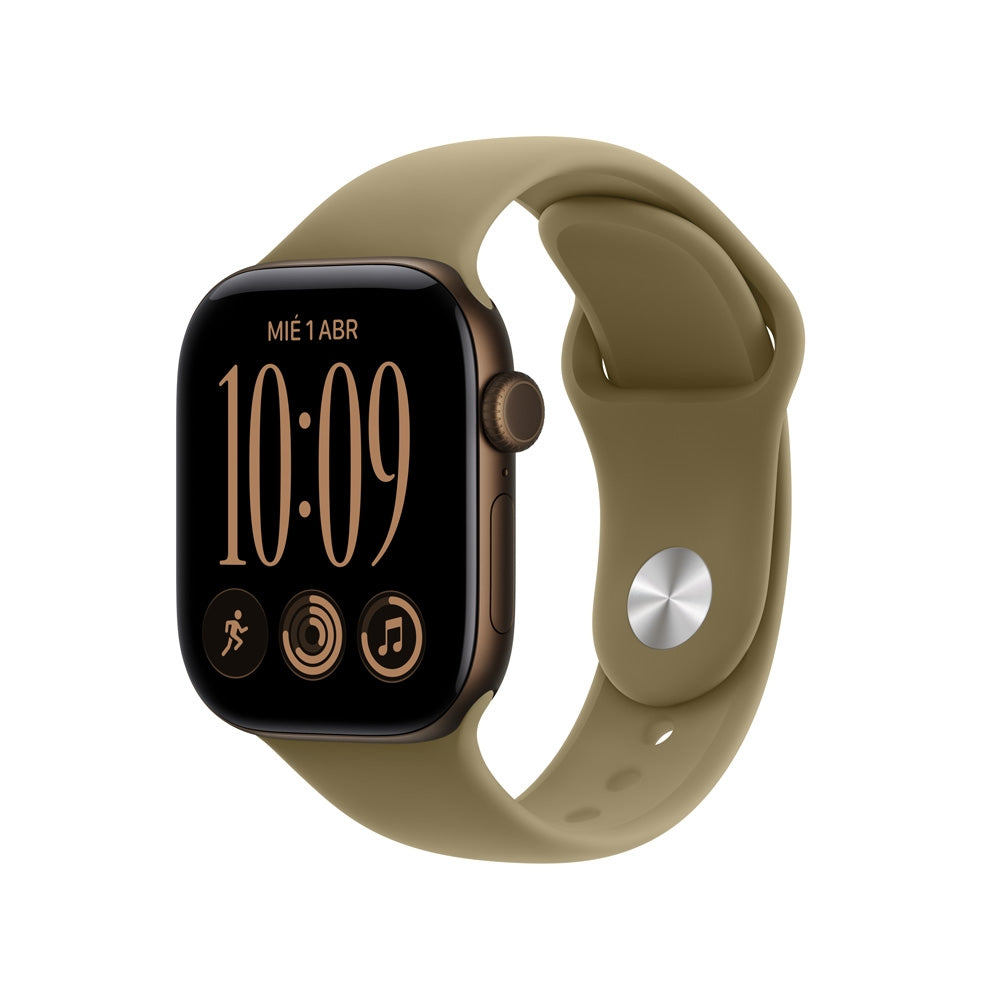 Apple_Watch_Series_12_GPS_caja_de_aluminio_color_bronce_oscuro_de_42_mm_correa_deportiva_color_oliva_S_M_Imagen_posicion_1_iShop_Costa_Rica
