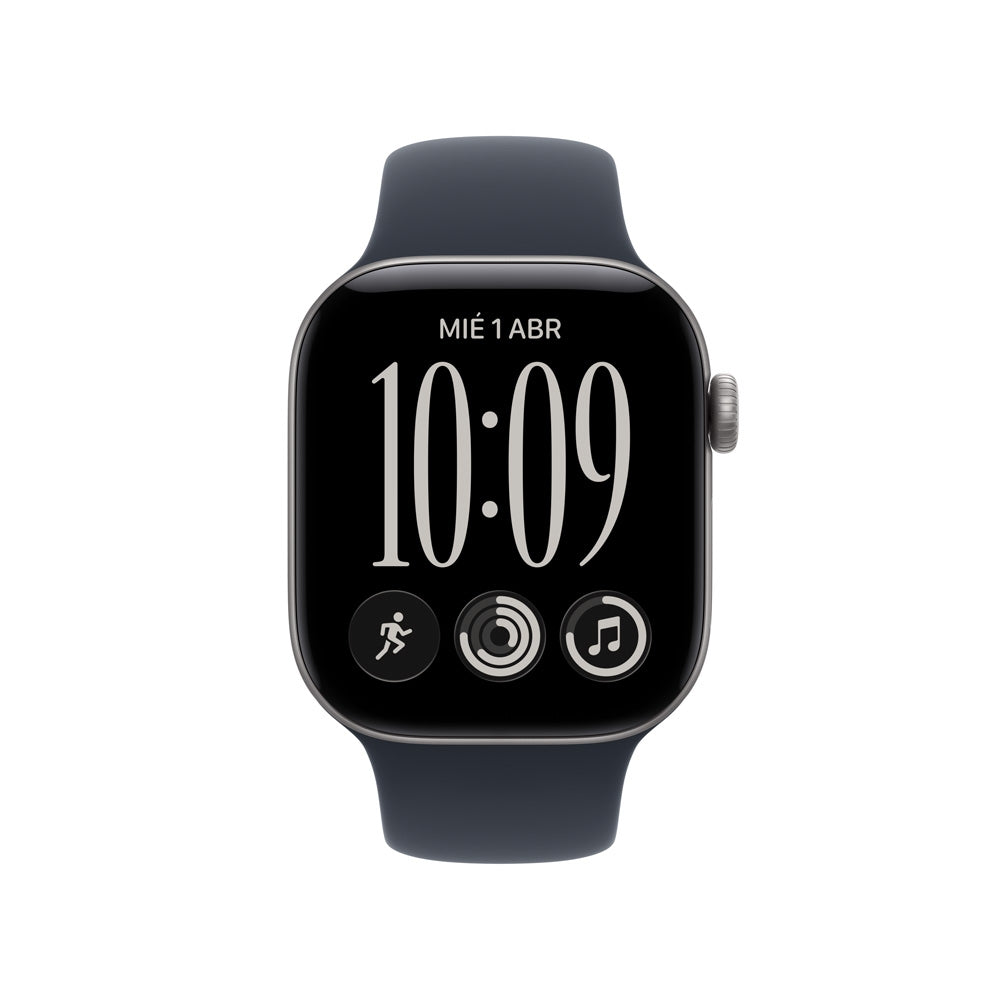 Apple_Watch_Series_12_GPS_caja_de_aluminio_gris_espacial_de_42_mm_correa_deportiva_azul_marino_M_L_Imagen_posicion_2_iShop_Costa_Rica