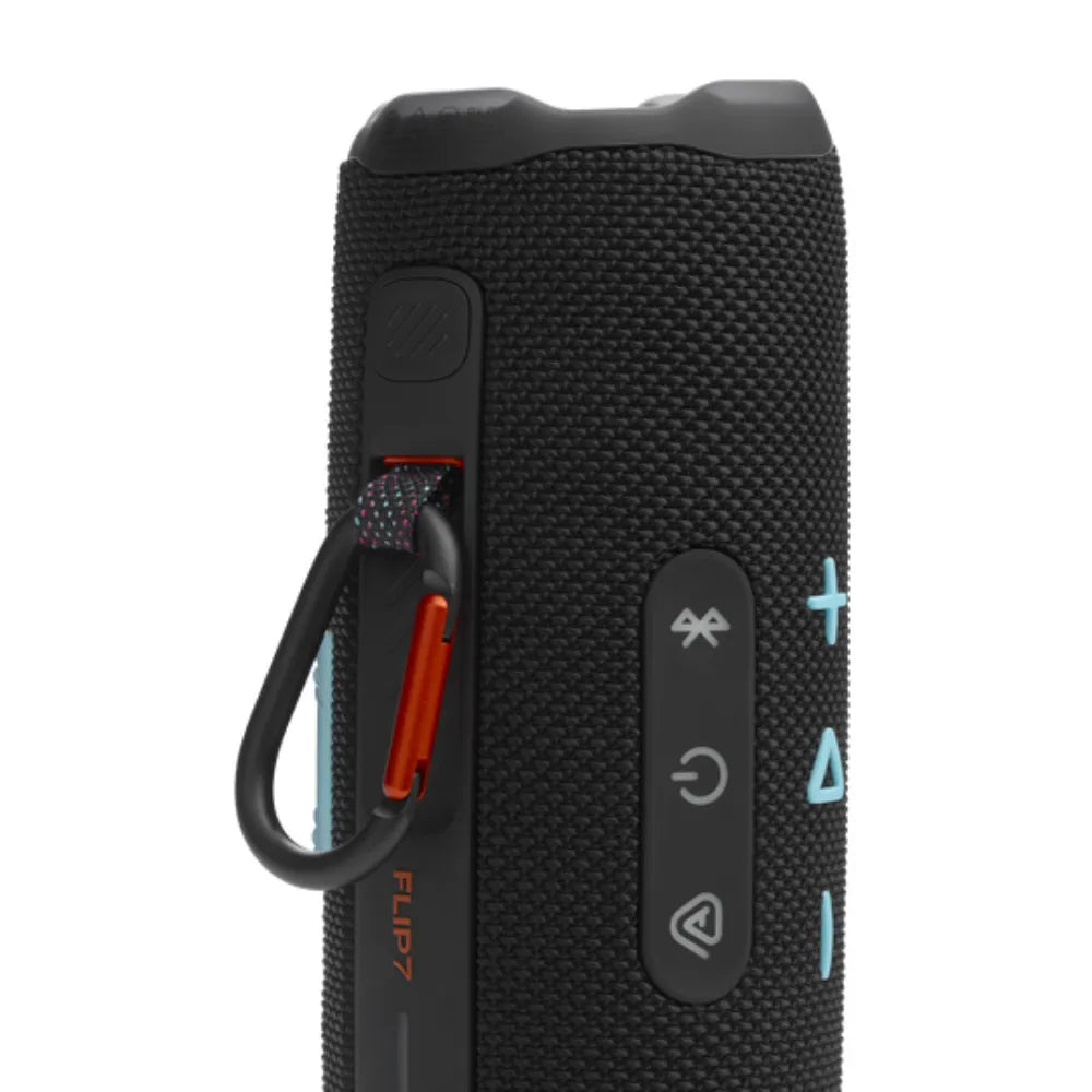 Parlante JBL Flip 7 Bluetooth - Negro/Naranja
