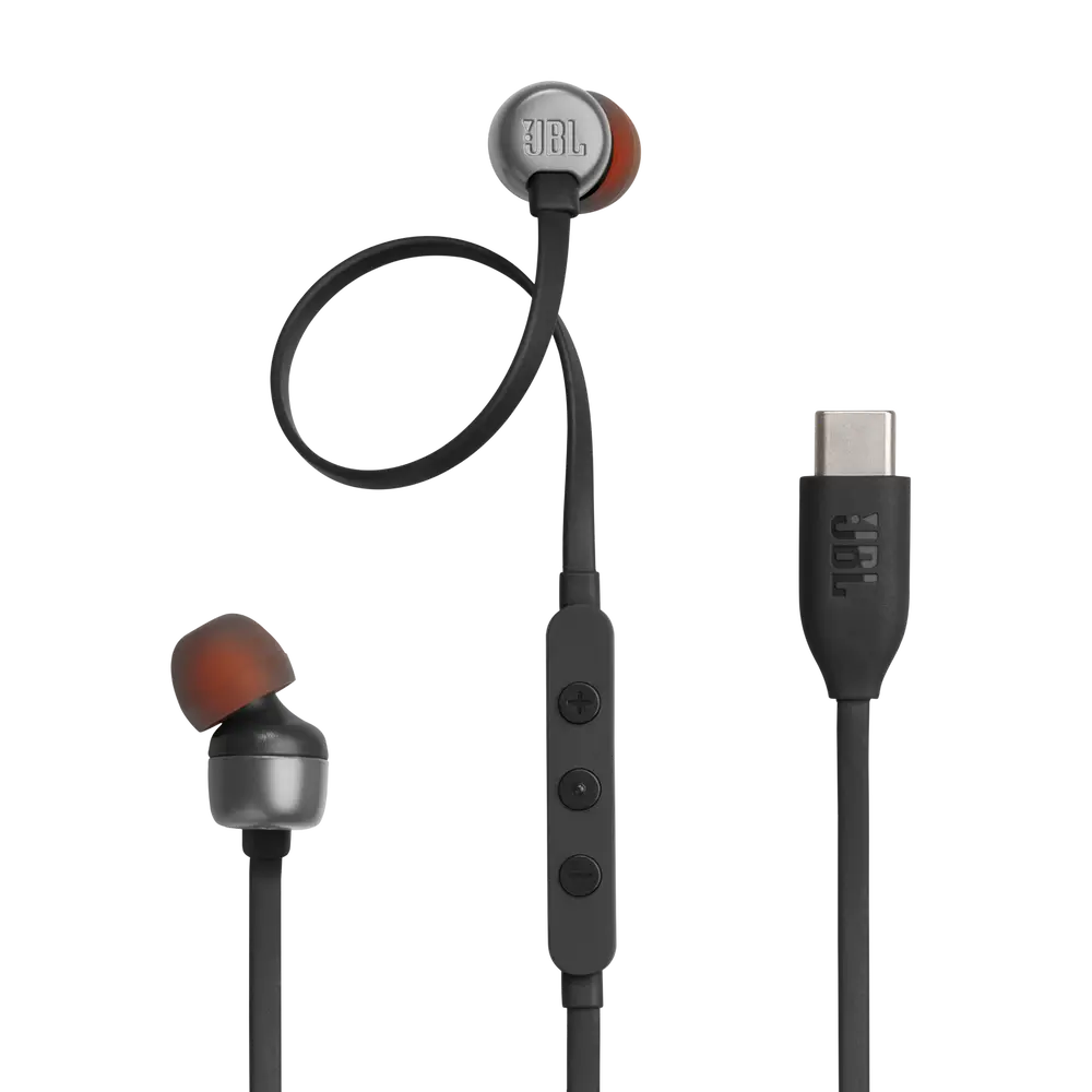 Audífonos JBL Tune 310C Cableado USB-C - Negro