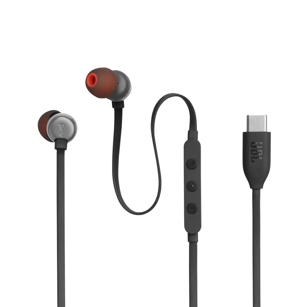 Audífonos JBL Tune 310C Cableado USB-C - Negro