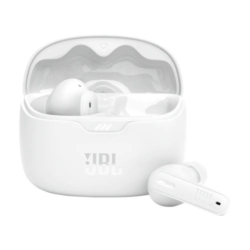 Audífonos JBL Tune Beam NC inalámbricos - Blanco