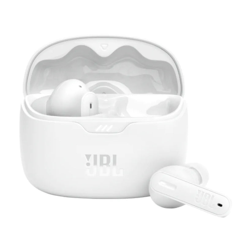 Audífonos JBL Tune Beam NC inalámbricos - Blanco