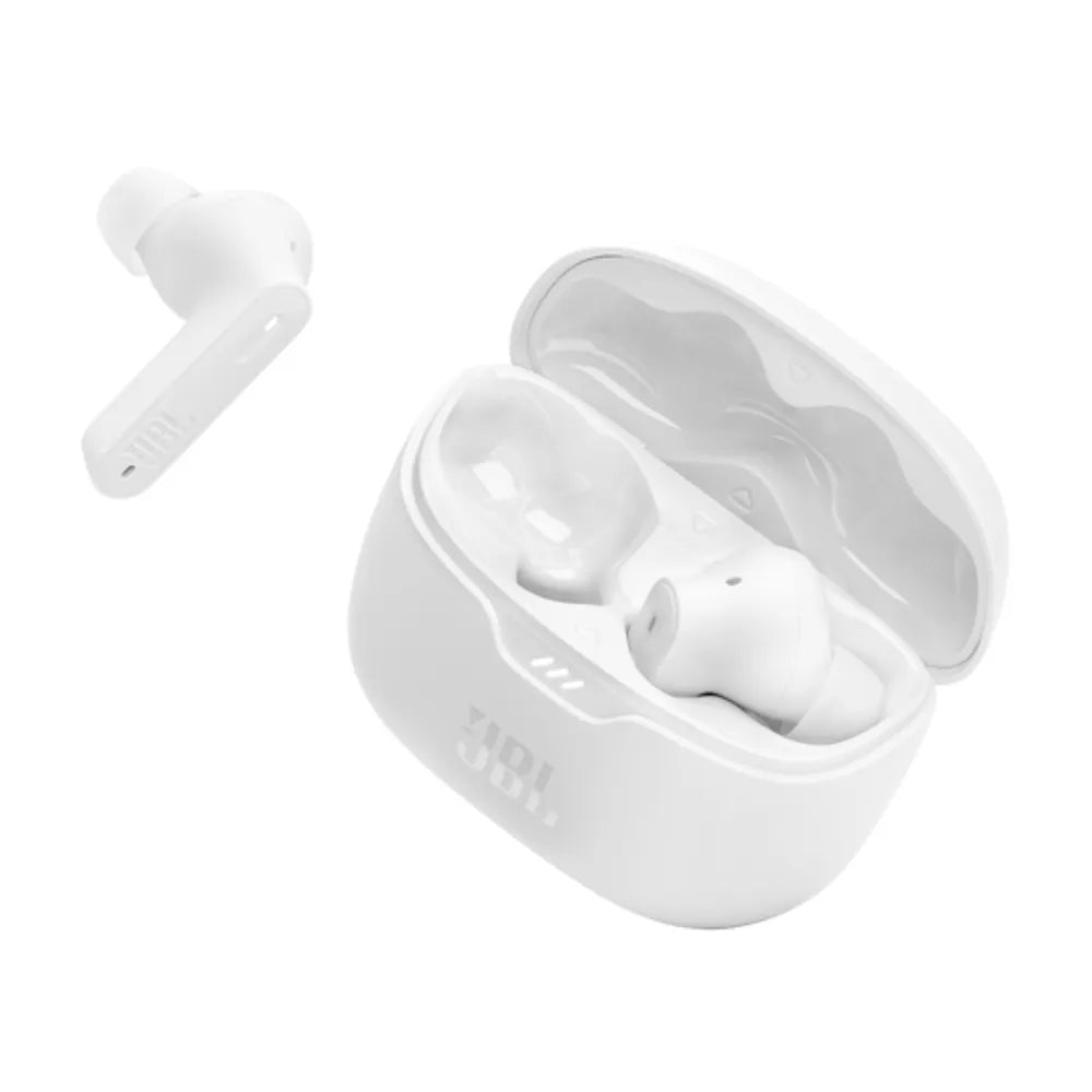 Audífonos JBL Tune Beam NC inalámbricos - Blanco