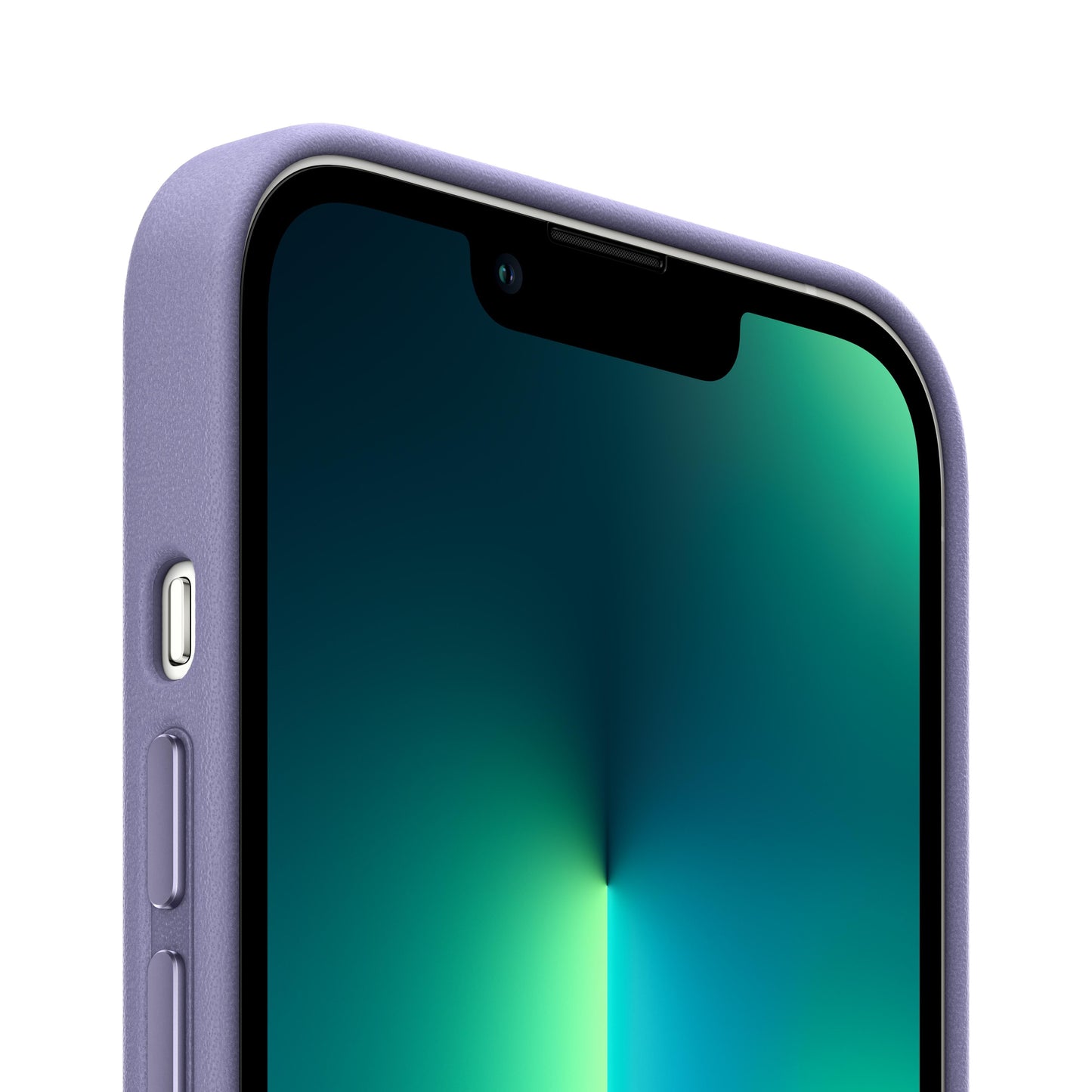 Funda de piel con MagSafe para el iPhone 13 Pro Max - Glicinia