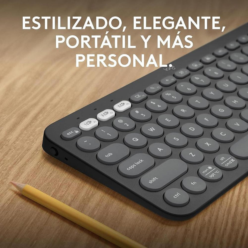 Teclado Logitech K380S Bluetooth Negro iShop Costa Rica