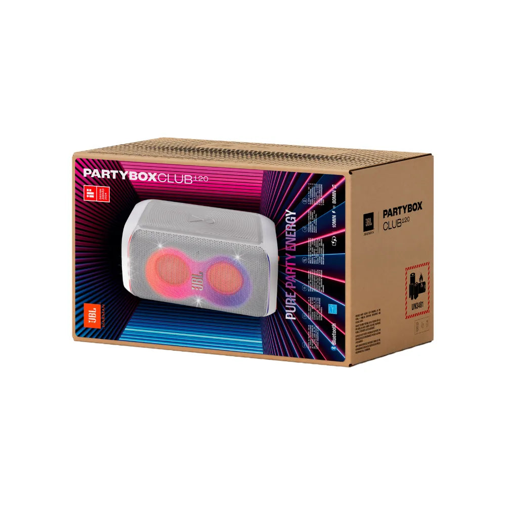Parlante JBL PartyBox Club 120 - Blanco