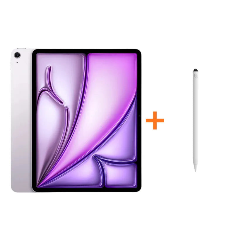 iPad_Air_11_Chip_M3_128GB_Morado_+_Lapiz_optico_ZAGG_Pro_Stylus_2_con_punta_Blanco_imagen_posicion_1_iShop_Costa_Rica