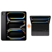 iPad Pro 11 Chip M5 - 512GB - Negro Espacial + Case con Teclado Apple Magic Keyboard para iPad Pro 11 Inglés - Negro
