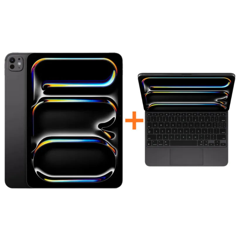 iPad Pro 11 Chip M5 - 512GB - Negro Espacial + Case con Teclado Apple Magic Keyboard para iPad Pro 11 Inglés - Negro