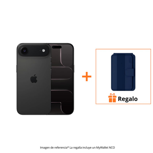 iPhone Air - 256GB - Negro Espacial + Tarjetero NCO MyWallet  - Azul