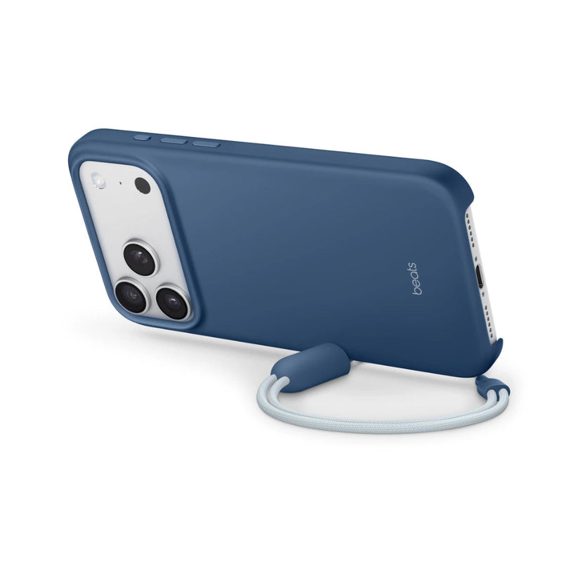 Case_Beats_para_iPhone_17_Pro_Max_con_soporte_MagSafe_y_Control_de_Cámara_Azul_Cobalto_Posición_5_iShop_Costa_Rica