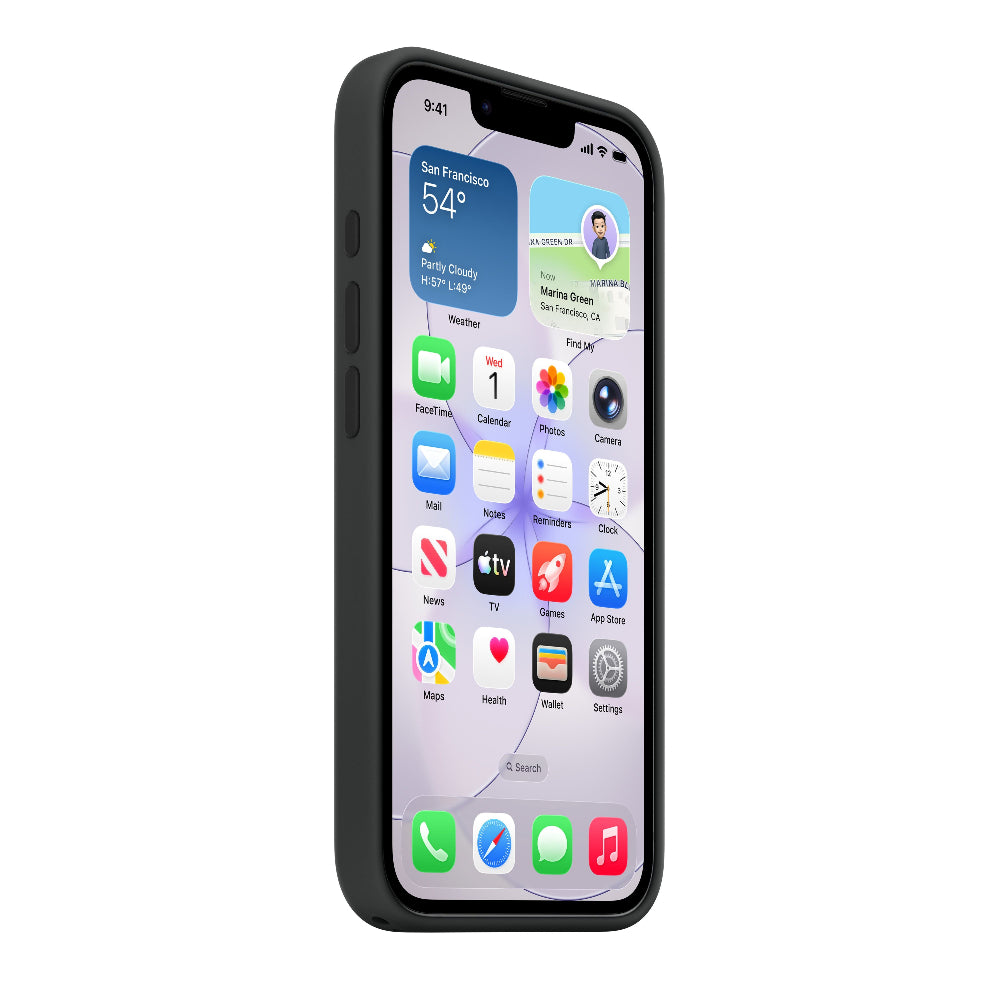 Funda_de_silicon_con_MagSafe_para_el_iPhone_17e_Negro_Imagen_posicion_4_iShop_Costa_Rica