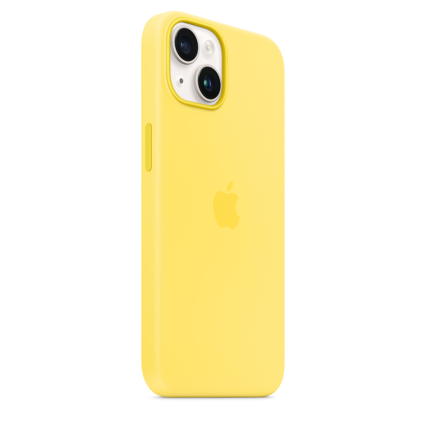 Funda de silicona con MagSafe para el iPhone 14 - Amarillo canario