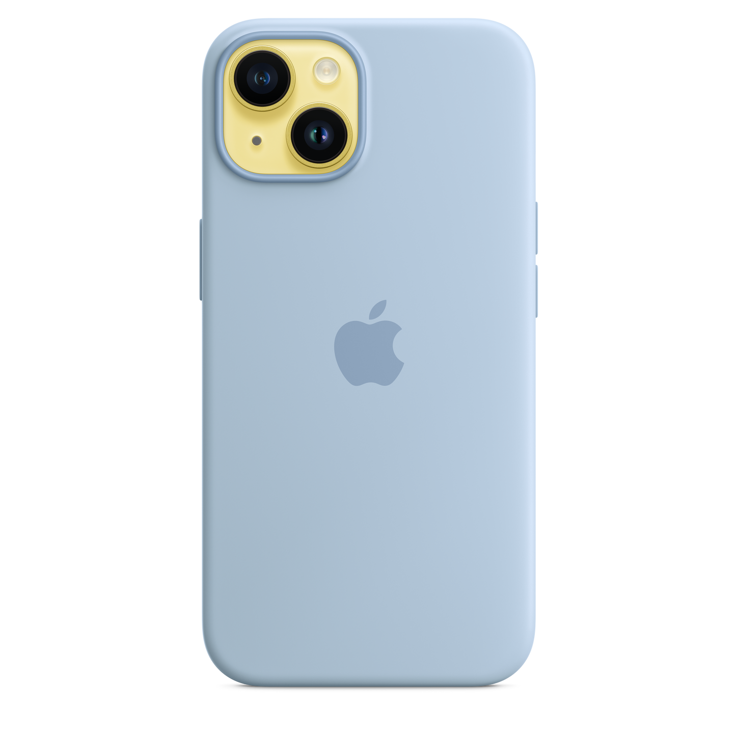 Funda de silicona con MagSafe para el iPhone 14 - Azul celeste