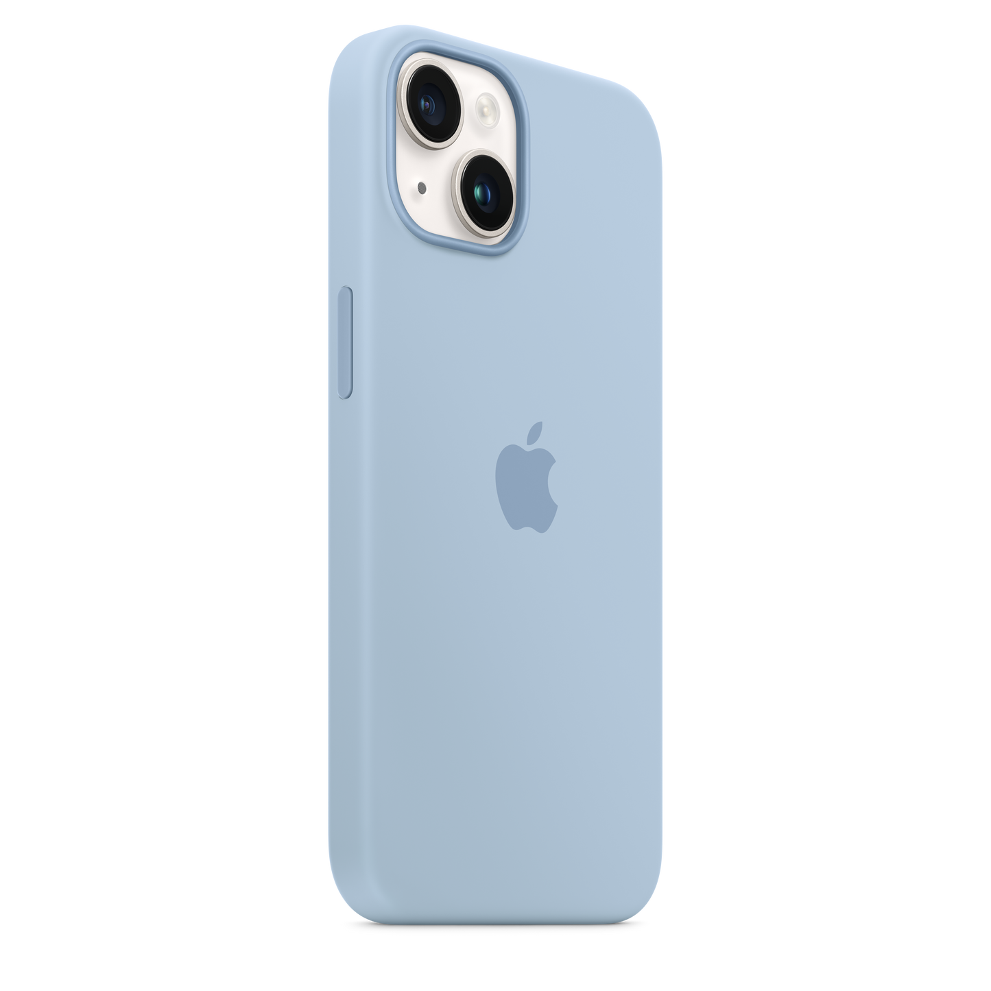 Funda de silicona con MagSafe para el iPhone 14 - Azul celeste