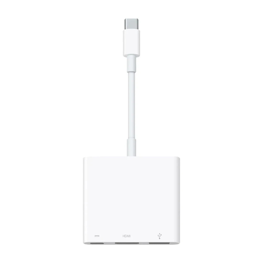 Adaptador Apple tipo USB-C con 3 puertos: HDMI/USB/USB-C - Blanco