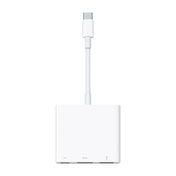 Adaptador Apple tipo USB-C con 3 puertos: HDMI/USB/USB-C - Blanco