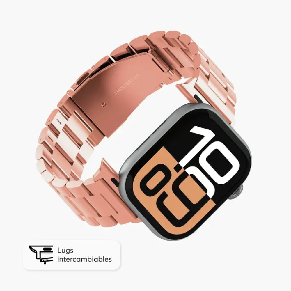 Correa_Acero_Inoxidable_ClassicLoop_NCO_para_Watch_Oro_Rosa_Imagen_posicion_4_iShop_Costa_Rica