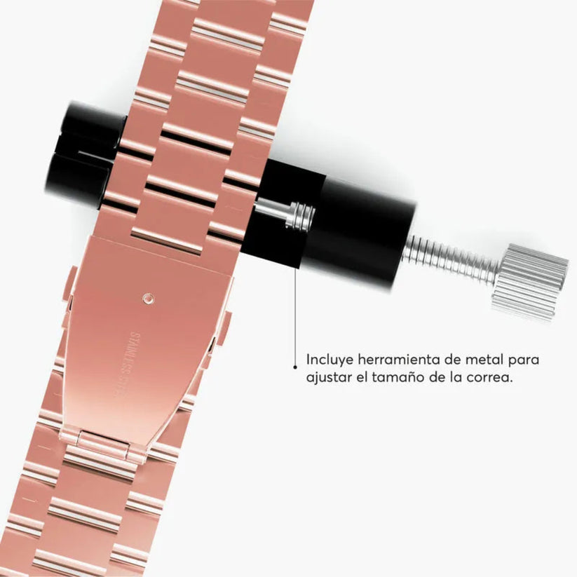 Correa_Acero_Inoxidable_ClassicLoop_NCO_para_Watch_Oro_Rosa_Imagen_posicion_6_iShop_Costa_Rica