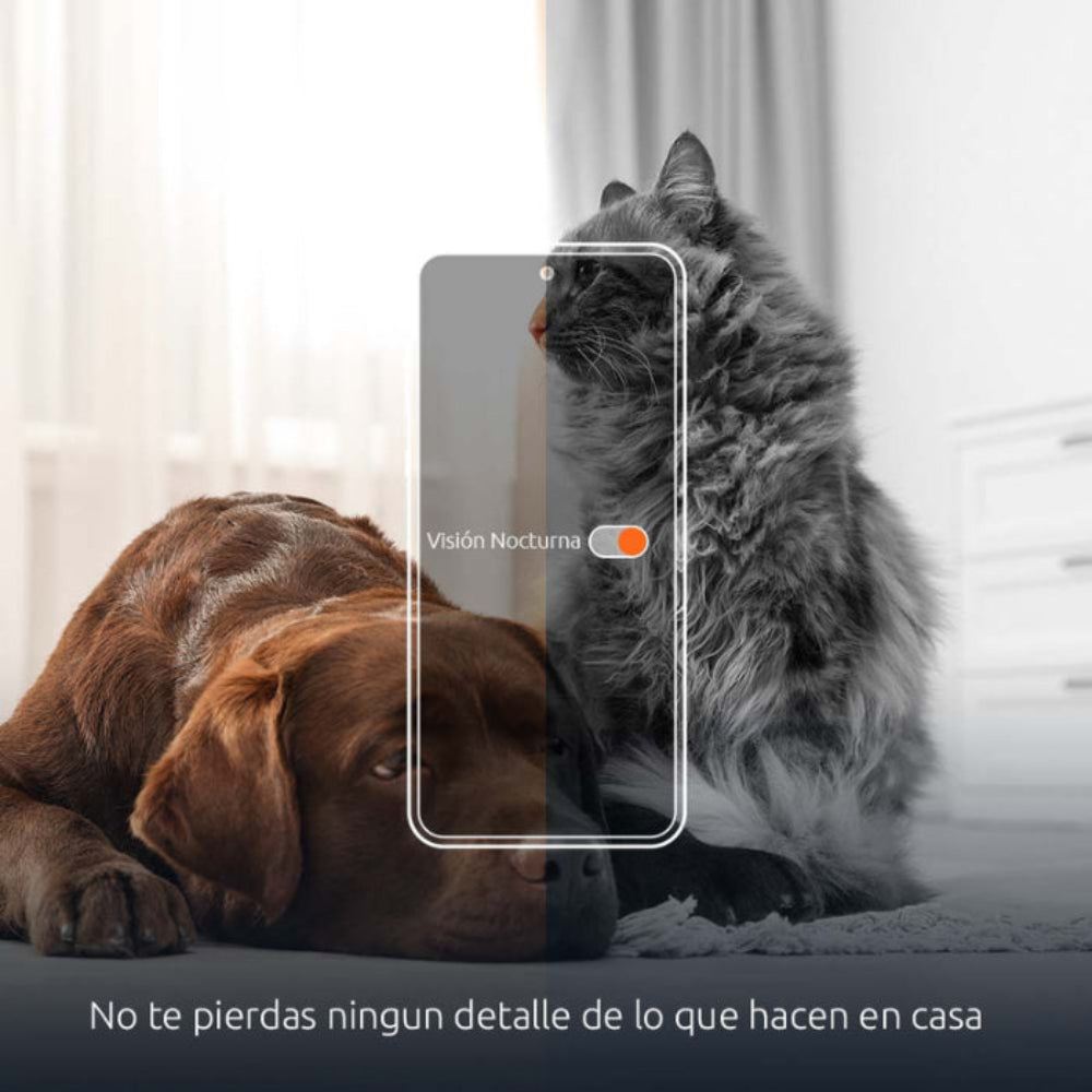 Dispensador de Comida Nexxt para Mascota Inteligente con Cámara - Blanco