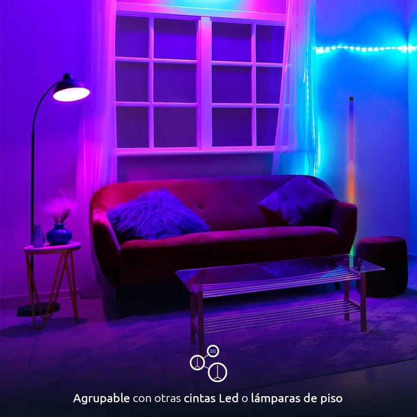 Bombilla_LED_Inteligente_Nexxt_WiFi_110V_GU10_Multicolor_Imagen_posicion_3_iShop_Costa_Rica