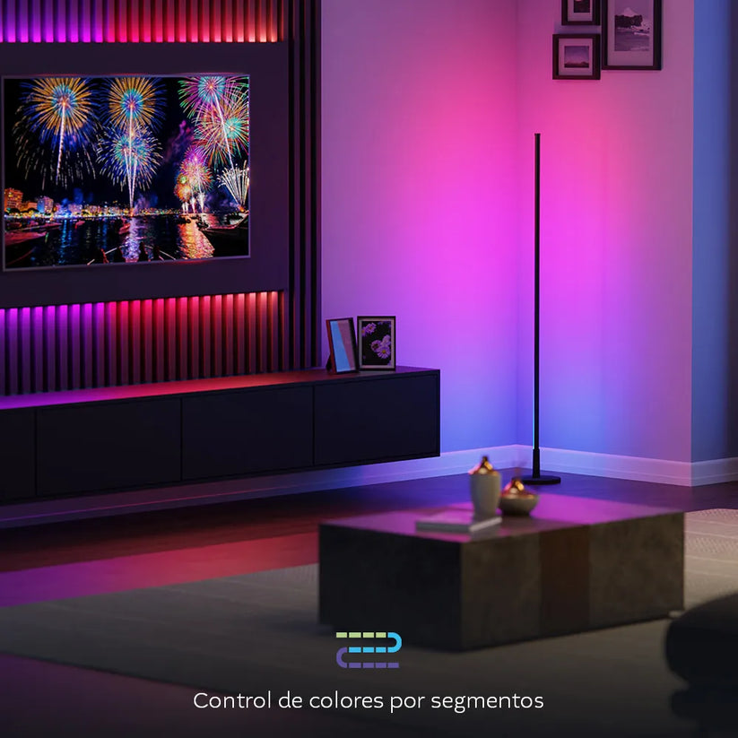Lampara_de_Piso_LED_Nexxt_Wi_Fi_impulsado_por_IA_1_4m_Multicolor_Imagen_posicion_3_iShop_Costa_Rica