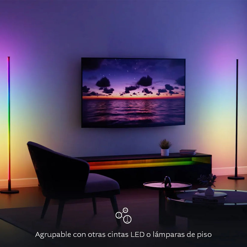Lampara_de_Piso_LED_Nexxt_Wi_Fi_impulsado_por_IA_1_4m_Multicolor_Imagen_posicion_7_iShop_Costa_Rica
