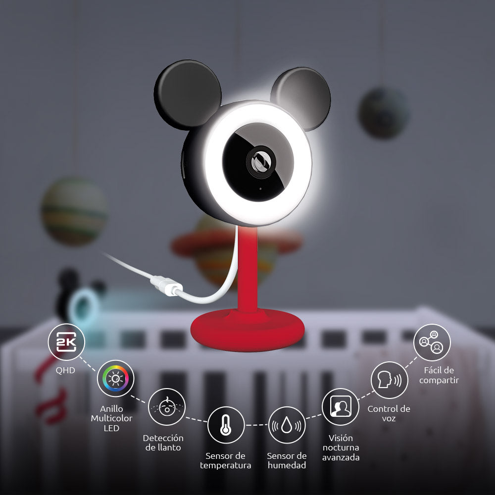 Monitor inteligente para bebé  Nexxt - Mickey