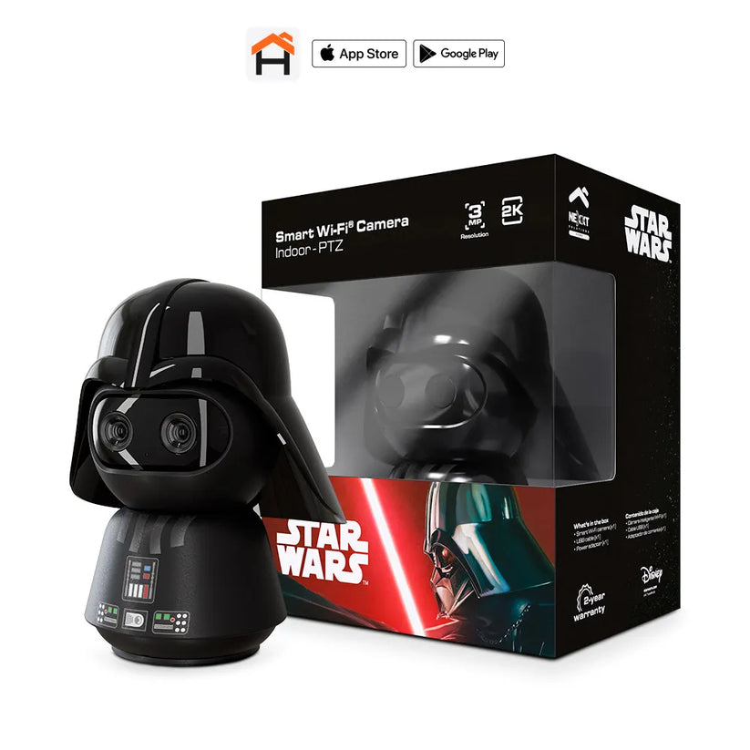 Camara_Nexxt_PTZ_para_Interiores_2K_Edicion_Darth_Vader_Negro_Imagen_posicion_1_iShop_Costa_Rica