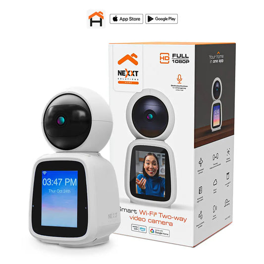 Cámara Inteligente Nexxt Wi-Fi de Dos Vías - Blanca
