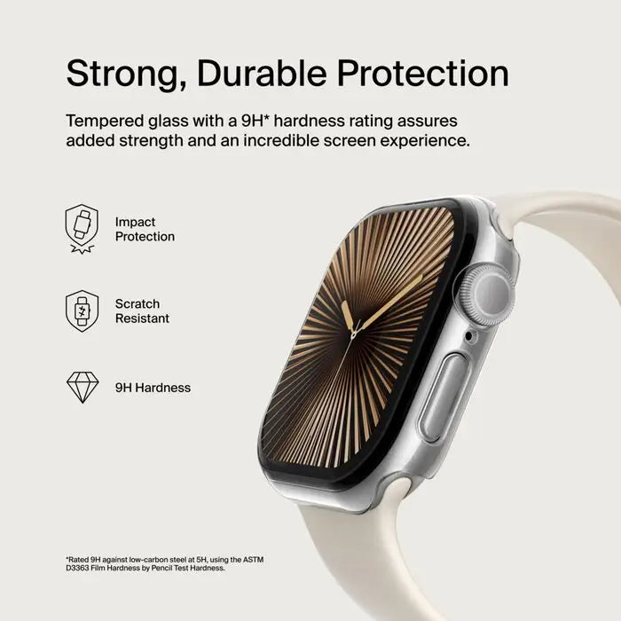 Case 360 Belkin Antimicrobial para Watch S10/42mm-Transparente