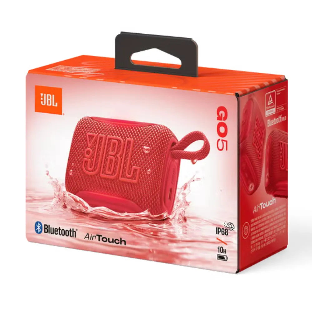 Parlante JBL GO5 Bluetooth - Rojo