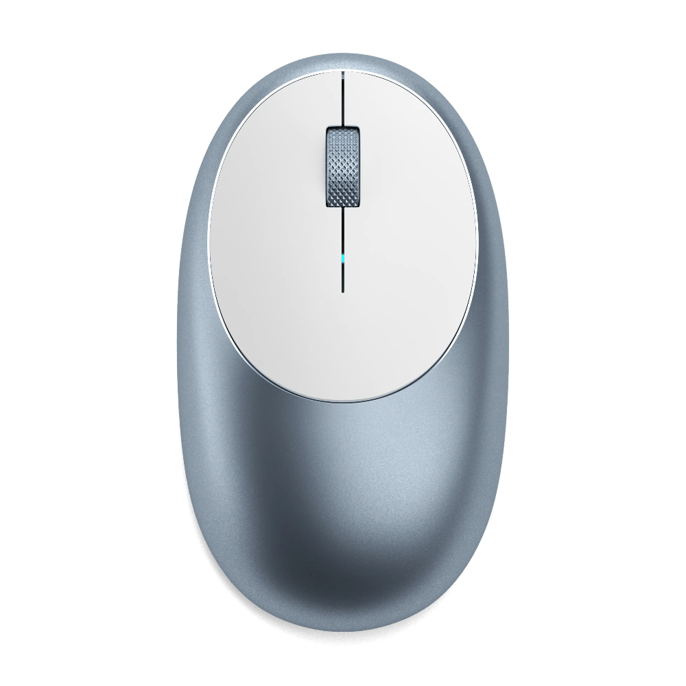 Mouse_Satechi_inalámbrico_M1_Bluetooth_Azul_Cielo_Posición_1_iShop_Costa_Rica
