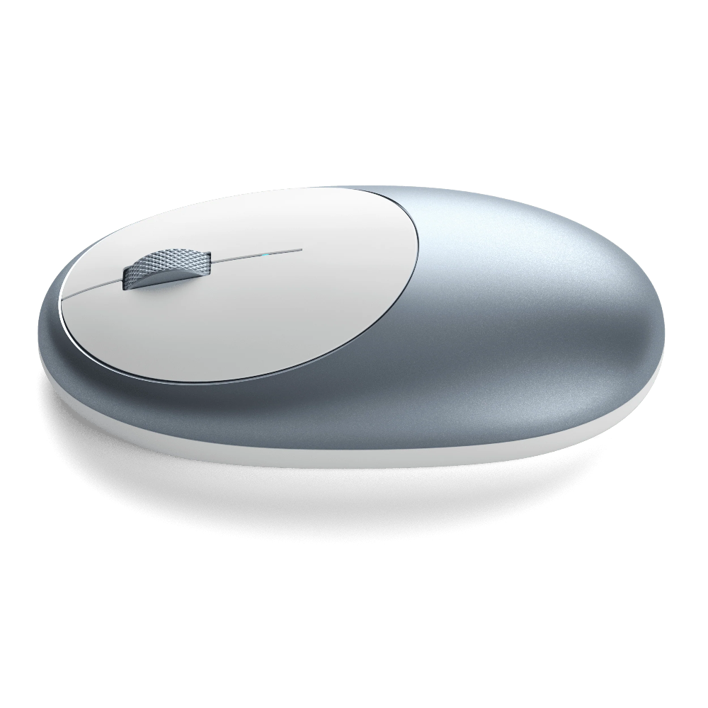 Mouse_Satechi_inalámbrico_M1_Bluetooth_Azul_Cielo_Posición_4_iShop_Costa_Rica