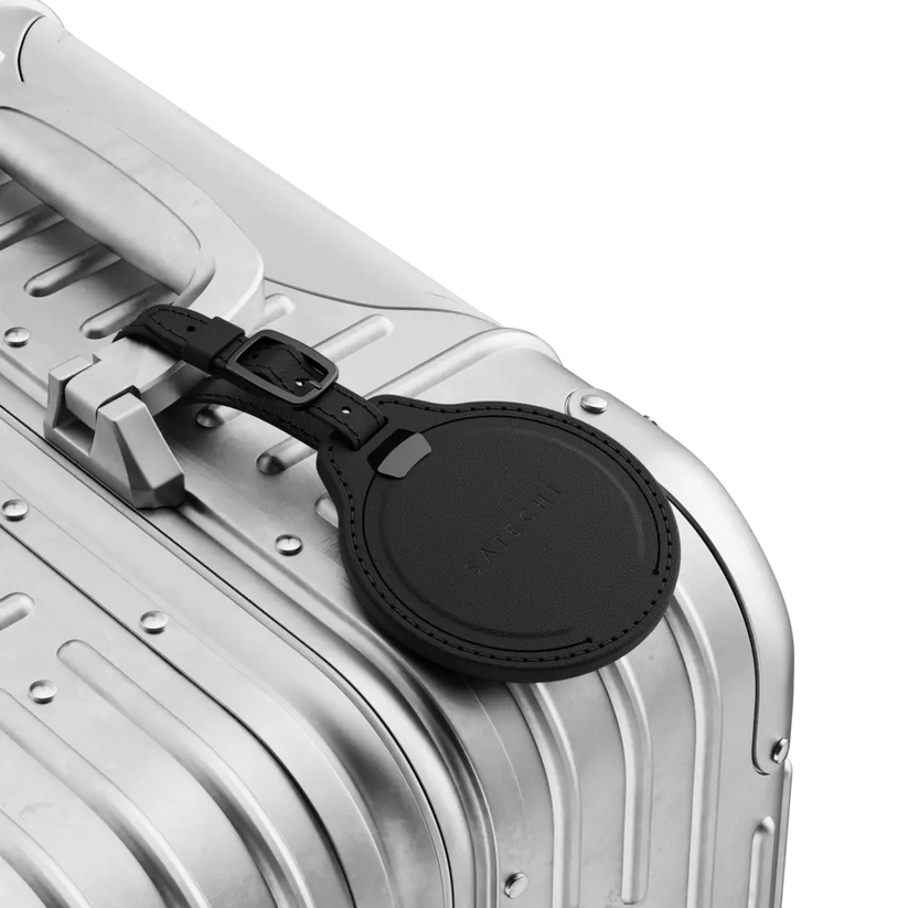 Llavero_para_AirTag_de_Cuero_Vegan_Satechi_para_Equipaje_Negro_Posición_6_iShop_Costa_Rica