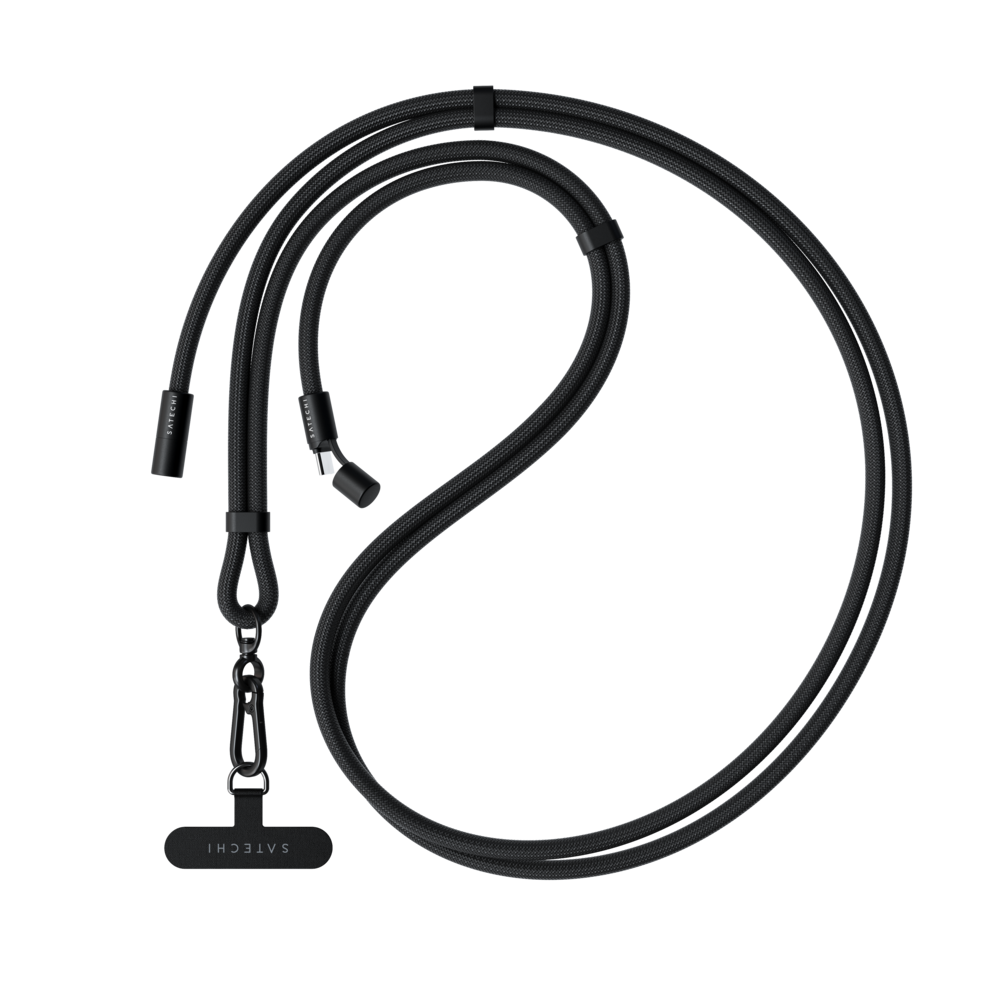 Duo Cable Correa Satechi USB-C a USB-C - Negro