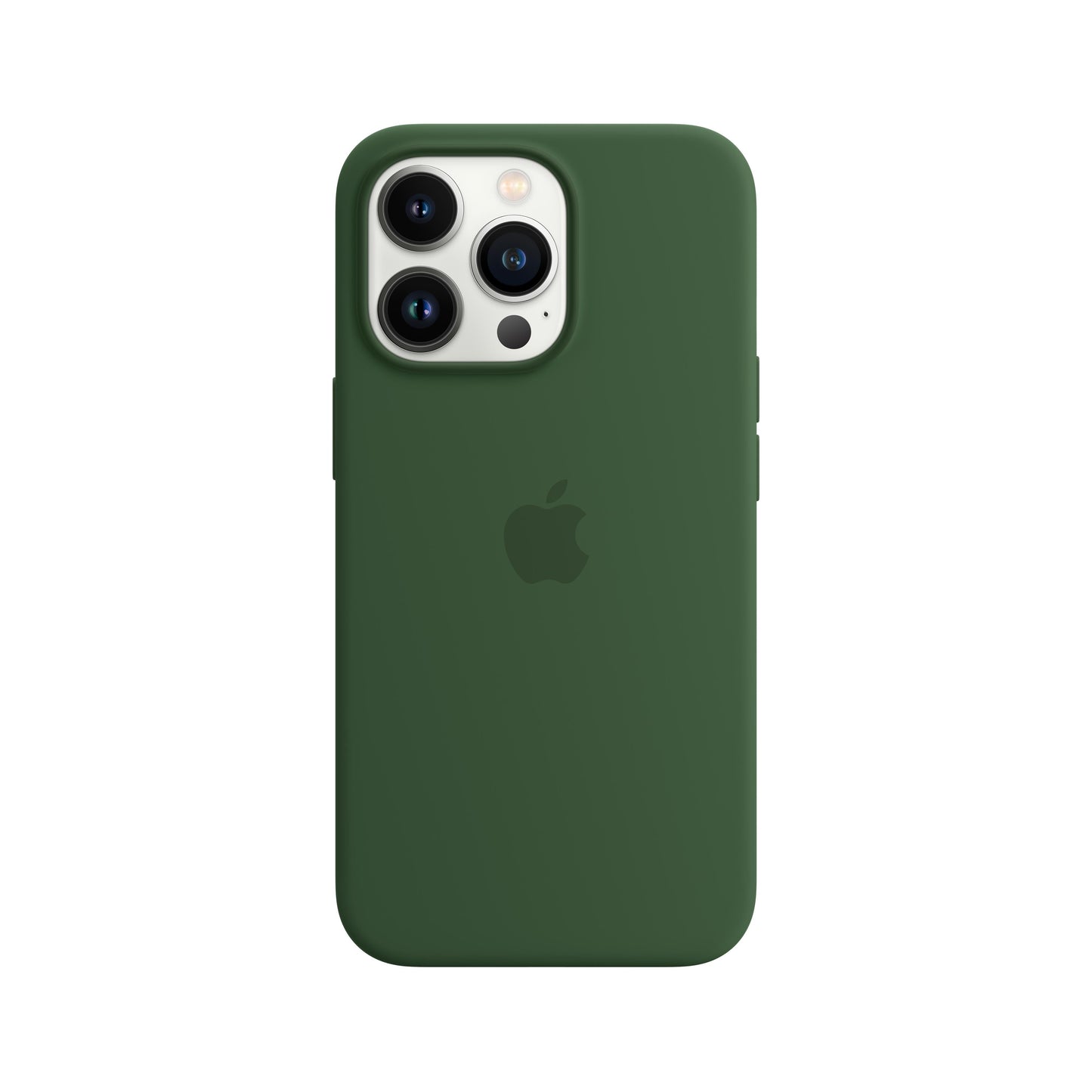 Estuche de silicona con MagSafe para el iPhone 13 Pro - Verde trébol