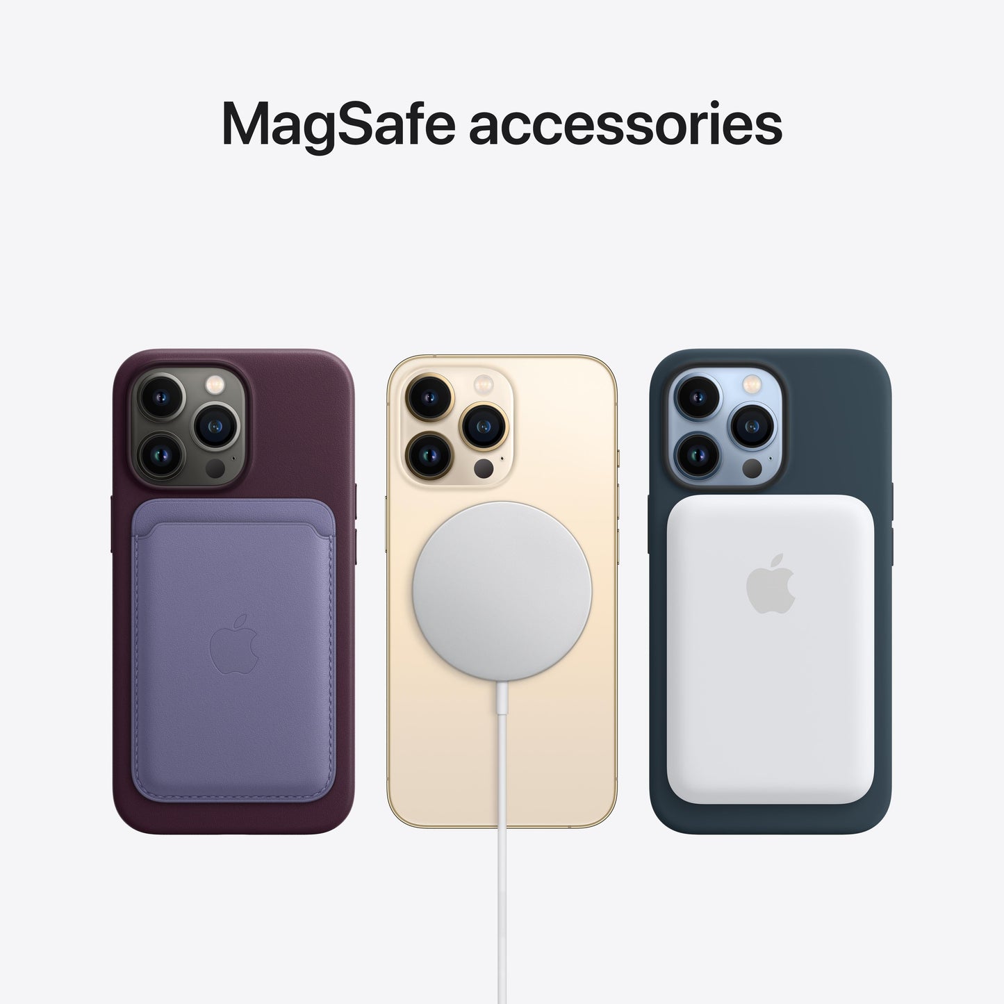 Estuche de silicona con MagSafe para el iPhone 13 Pro - Verde trébol