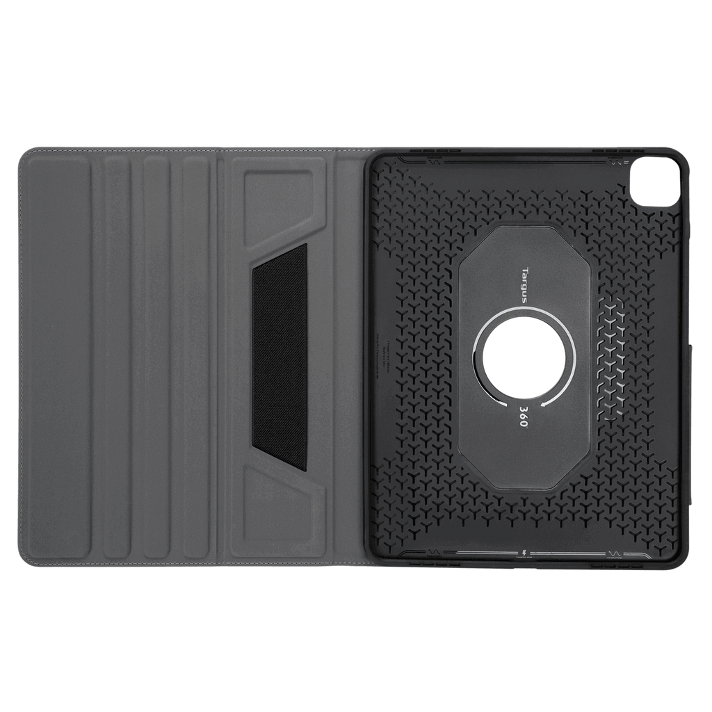 Funda Targus VersaVu Clasica Antimicrobial para iPad 12.9 (3/4/5/6 Gen) - Negro