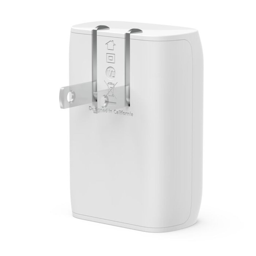 Cargador de pared Belkin USB-C PPS 30W con cable USB-C a USB-C - Blanco