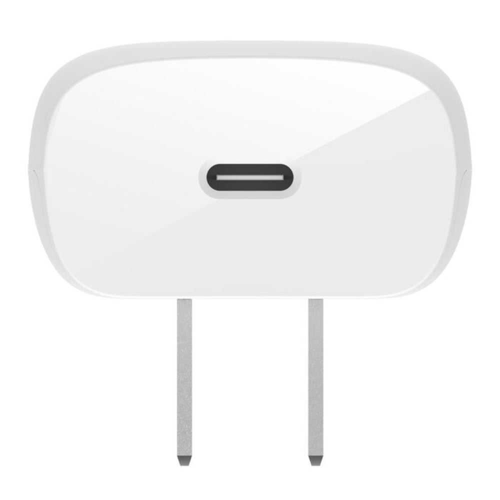 Cargador de pared Belkin USB-C PPS 30W con cable USB-C a USB-C - Blanco