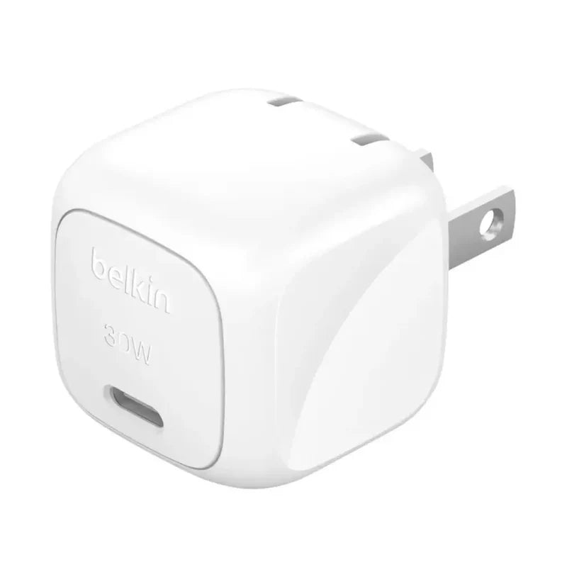 Cargador de Pared Belkin USB-C 30W - Blanco