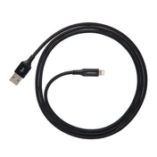 Cable Ventev Alloy USB-A a Lightning de 1.2m - Negro