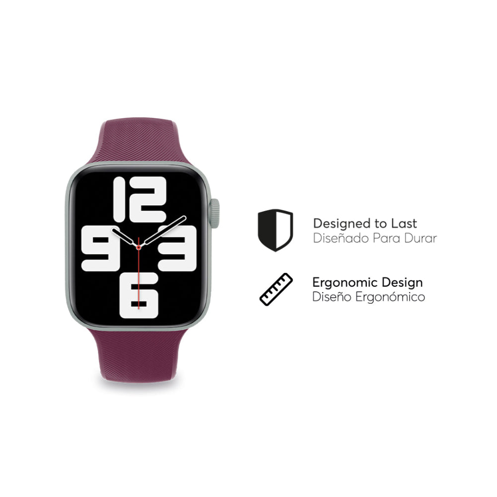 Correa NCO ActiveLoop en Silicona para Apple Watch 45mm - Rojo