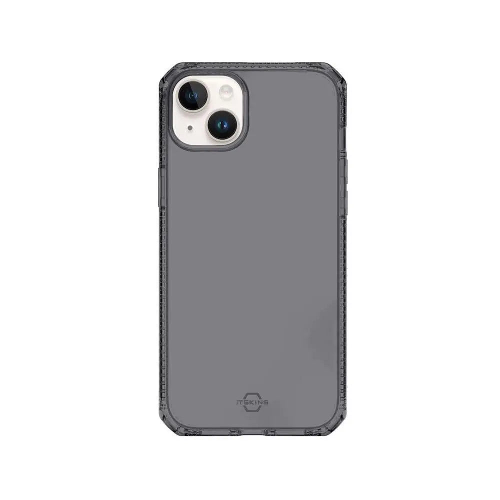 Case ItSkins Spectrum R Clear para iPhone 15/14 - Gris